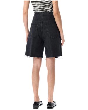 Women's Saint Laurent Jean and denim shorts | Lyst