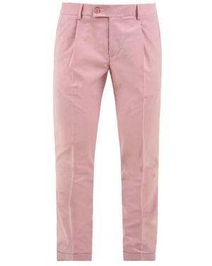 Daniele Alessandrini Slim-Fit Trousers - Pink