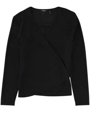 Theory Long Sleeve Tops - Nero