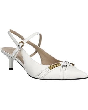 Pinko Schoenen ,Wit ,Leer Gloria 18 Slingback