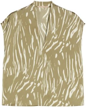 Pennyblack Overhemden ,Groen ,Polyester Pbpbacco Blouse