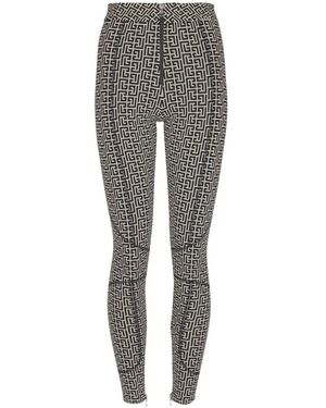 Balmain Leggings - Gris