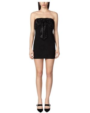 TWENTYFOUR Short Dresses - Nero