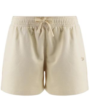 Maison Kitsuné Short Shorts - Natural