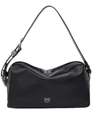 Pinko Tassen ,Zwart ,Katoen Bauletto Trittico Sheep Big
