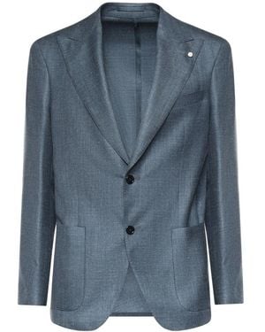 Luigi Bianchi Blazers - Blau