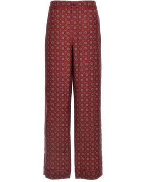 Moschino Wide Trousers - Red