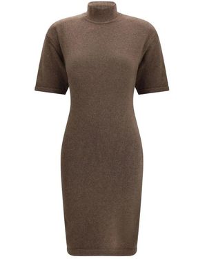 Jacquemus Knitted Dresses - Bruin