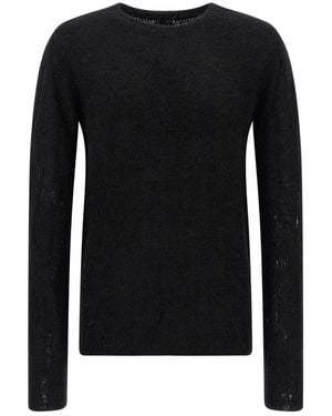 Thom Krom Round-Neck Knitwear - Noir