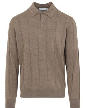 Canali Polo Shirts - Marrone