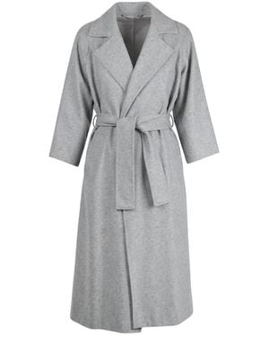Liviana Conti Belted Coats - Gris