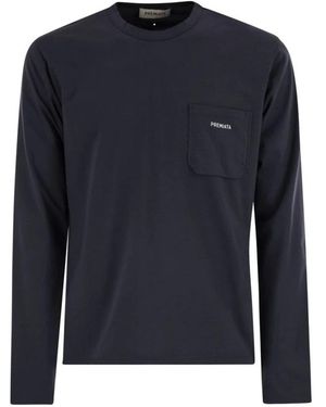 Premiata Tops ,Blauw ,Long Sleeve Tops