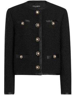 Dolce & Gabbana Jackets - Black