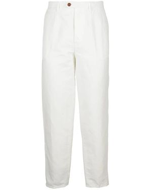 Tela Genova Chinos - White