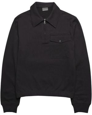 Dries Van Noten Polo Shirts - Zwart