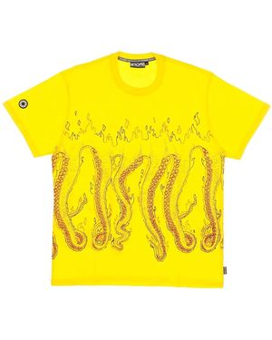 Octopus T-Shirts - Yellow