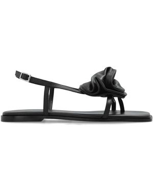 Vic Matié Flat Sandals - Zwart