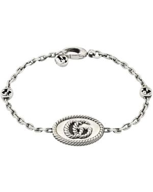 Gucci Silbernes Kettenarmband - Mettallic