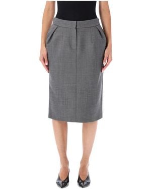 Magda Butrym Midi Skirts - Gris