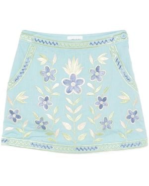 Antik Batik Short Skirts - Azul