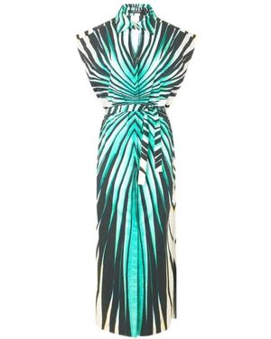 Roberto Cavalli Midi Dresses - Green