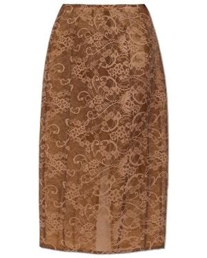 Acne Studios Midi Skirts - Brown