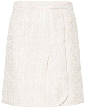 IRO Rokken ,Katoen Cotton Blend Wikkelrok - Wit