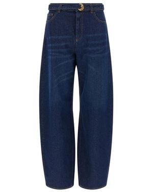 Twinset Loose-Fit Jeans - Azul