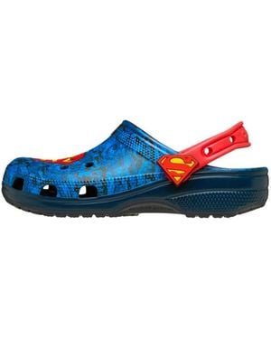 Crocs™ Classic Clog Superman - Blau
