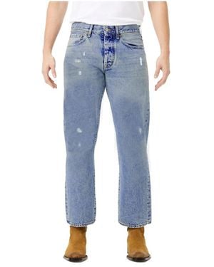 CYCLE Cropped Jeans - Azul