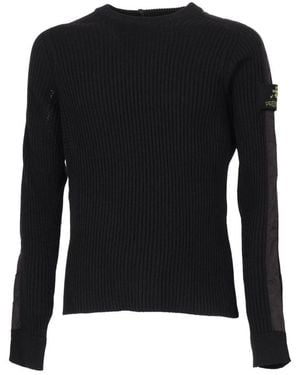 Premiata Round-Neck Knitwear - Black