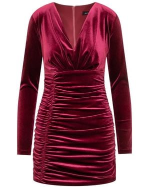 ACTUALEE Short Dresses - Red