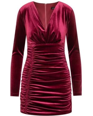 ACTUALEE Short Dresses - Red