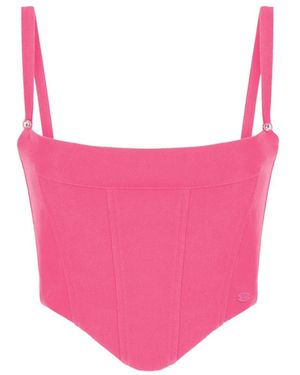 Chiara Ferragni Sleeveless Tops - Pink