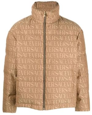 Versace Down Jackets - Natural