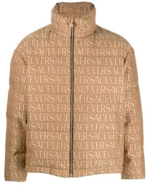 Versace Down Jackets - Natural