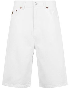 Lois Denim Shorts - White
