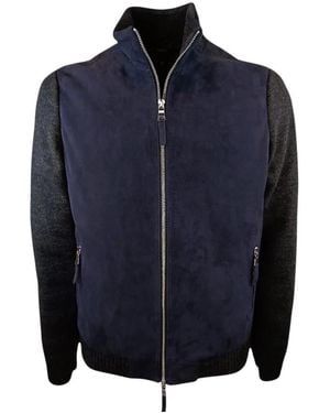 The Jack Leathers Light Jackets - Bleu