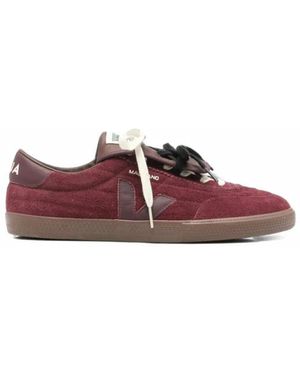 Veja Schoenen ,Rood ,Leer Amara - Bruin