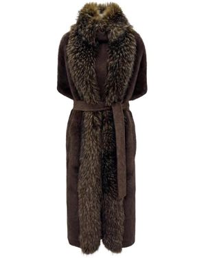 VALENTINI 1972 Belted Coats - Black