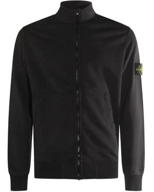 Stone Island Zip-Throughs - Nero