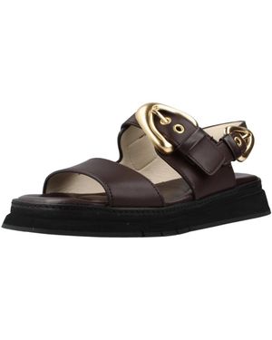 GIO+ Flat Sandalen - Schwarz