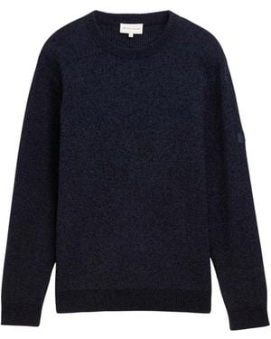 Tom Tailor Ronde Hals Gebreide Trui - Blauw
