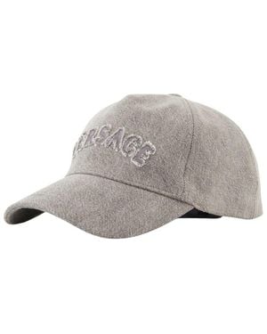 Versace Denim helm herbst-winter 2024 kollektion - Grau