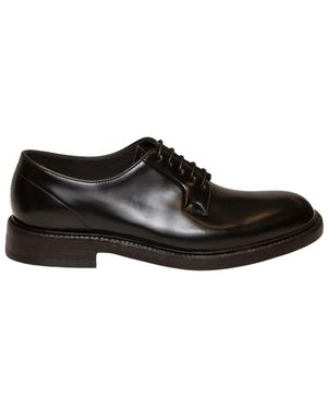 Green George Laced Shoes - Nero