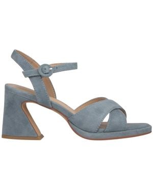 Alma En Pena. High Heel Sandals - Blue