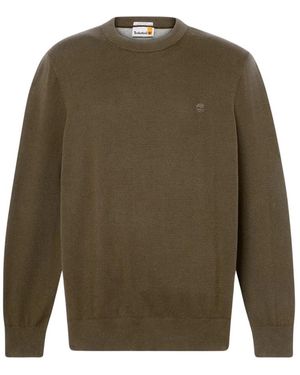 Timberland Round-Neck Knitwear - Vert