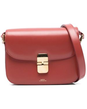 A.P.C. Shoulder Bags - Rojo