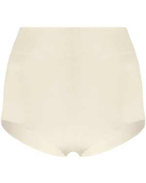 Wolford Korte Broeken ,Wol Seamless Shorts - Naturel