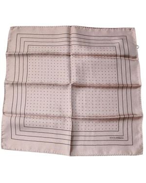 Dolce & Gabbana Silky Scarves - Pink